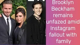 Brooklyn Beckham remains unfazed amid Instagram fallout with family| Brooklyn Beckham | Victoria