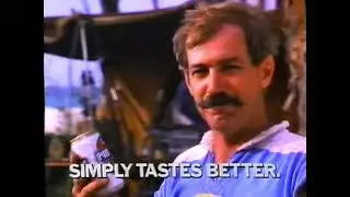 Australian Powers Bitter Beer TV commercial ad 1989