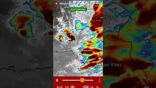 #heavyrain Enter in #sindh #midnight Start In overall #sindh