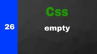 #26 empty CSS Frontend Take it easy #shorts