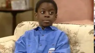 Rudy and Kenny' adults talk in Cosby Show