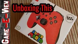 Unboxing - Super Mario PowerA Wired Controller Plus