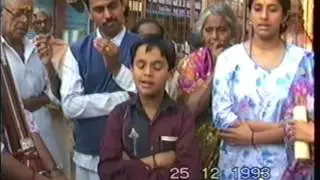 Unexpected miracle at Kapali Temple - 1993 - Young Saketharaman