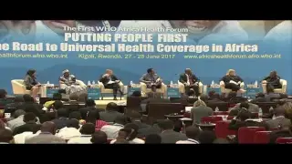 1st WHO Africa Health Forum