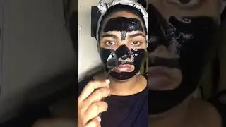 Carbon peel off mask