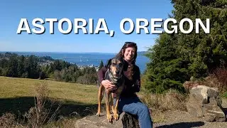 Первая остановка в Орегоне! Исследуем Асторию с собакой 🐾 | PCH Road Trip