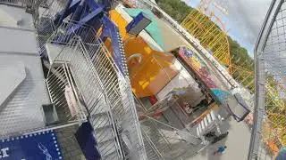Kirmes Fahrgesch&auml;ft The King Volksfest Ingolstadt 2019 Onride
