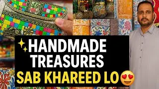 Cheezein Aisi Ke Sab Khareed Lo 😍 | Handmade Treasures Pakistan Bazaar