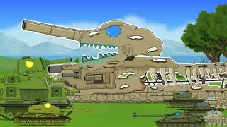Атака Монстра RATTE СКЕЛЕТ! - Мультики про танки