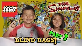 LEGO The SIMPSONS Minifigures! Blind Bag Opening PART 3