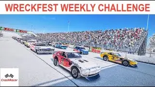 Wreckfest Weekly Challenge - Snow Race at the Eagles Peak Motorpark