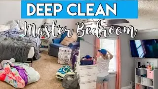 Deep Clean With Me | 5 Tips To Clean Master Bedroom | Speed Clean With Me