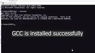 HOW TO INSTALL GCC COMPILER FOR C PROGRAM BY TUTORIAL 4
