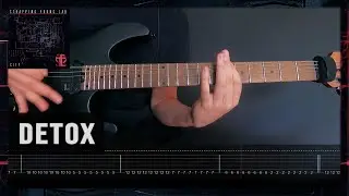 Strapping Young Lad - Detox Guitar Cover | Tabs Lesson | Instrumental