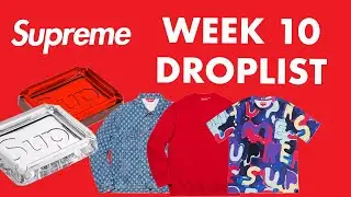 Supreme SS20 Week 10 Droplist