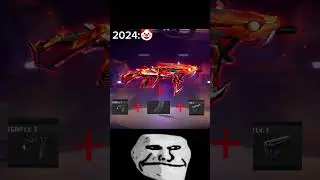 Free Fire 2024 vs 2019 #ffshorts #freefire #shorts
