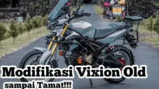 MODIFIKASI VIXION OLD KONSEP TOURING||PART MODIP HEDON 😭😭