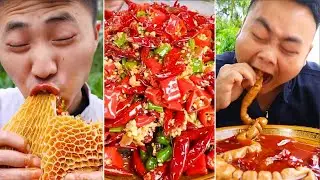 ASMR Mukbang | Chinese Spicy Food Challenge 🌶🌶🌶 Tik Tok China #3