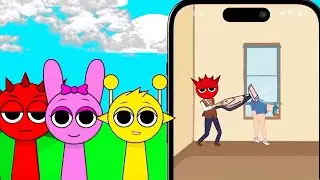 Incredibox Sprunki React To Funny Cartoons, Memes!