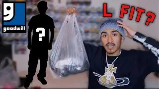 THRIFT STORE OUTFIT CHALLENGE!!! (GOODWILL PICKUPS)
