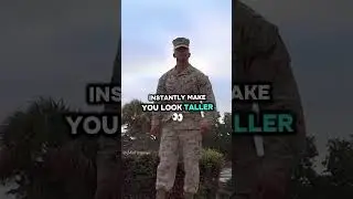 5-Minute US Marine Workout to Fix Your Posture & Maximize Height! 📏💪