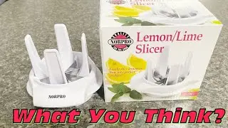 Norpro Lemon/Lime Slicer Review