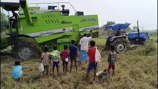 हार्वेस्टर फस गया तो ट्रैक्टर निकालना आया वह भी फस गया पार्ट फर्स्ट पार्ट 2 कमिंग