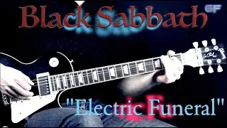 Black Sabbath — «Electric Funeral» — урок игры на метал-гитаре (с табулатурами)
