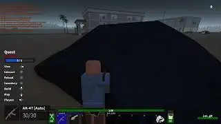 Scary hacker encounter in Blacklands Roblox