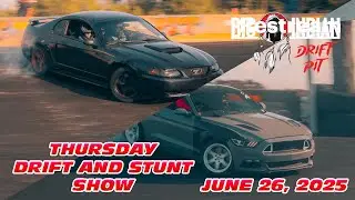 Thursday Drift & Stunt with Jason Britton 6-26-25