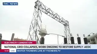 National Grid Collapses, Work Ongoing To Restore Supply - AEDC