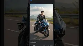 🤯 AI Sport Bike Photo Editing Tutorial | Cinematic Bike AI Edit Viral Trend #shorts