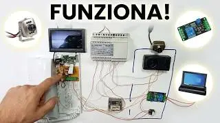 VIDEOCITOFONO FAI DA TE IN MODO ECONOMICO PER CITOFONI 5 FILI CON SUONERIA ELETTRONICA.