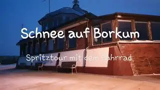 #BORKUM ❄ - Verzaubert liegt die #Insel 💙 im #Schnee ☃️ #germany #northsea 🌊 Teil 1😉❄⚓ 17.01.2021