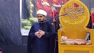 7th Muharam 1447ھ Tashakkur Nama by Qibla Irshad hussain Najafi in Najaf iraq.