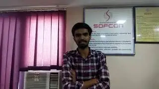Maulik Trained & Placed By Sofcon Ahmedabad | Automation Training in Ahmedabad