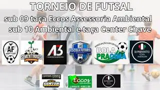FUTSAL AO VIVO - TORNEIO DE FUTSAL SUB-9 E SUB-10 - MACIEL ESPORTES - BAL ARROIO DO SILVA/SC