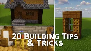 20 лучших лайфхаков для строительства в Minecraft!