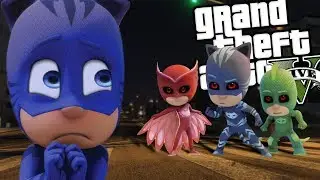 МОД &laquo;ЗЛОЙ ГЕРОЙ В МАСКЕ&raquo; с Кэтбоем, Гекко и Алетт (геймплей модов GTA 5 для ПК)