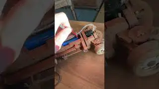 Wooden RC car mini Marcos #woodworking #minicooper
