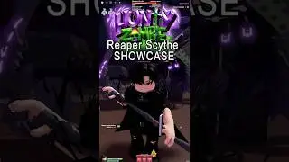 Reaper Scythe Showcase #roblox #huntyzombie #huntyzombies