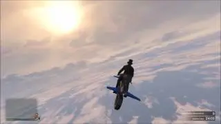 GTA- Online - How to FLY forever on the Oppressor (Glitch)