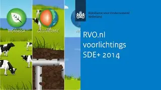RVO.nl voorlichtings SDE+ 2014