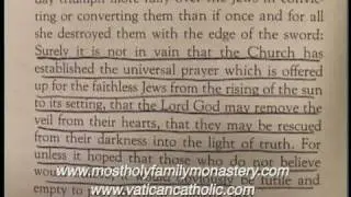 Vatican II teaching on the Jews