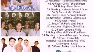 Slow Rock Malaysia Popular 90-2001 | Kumpulan Boboy | Kumpulan New Boyz | Kumpulan Q-Face