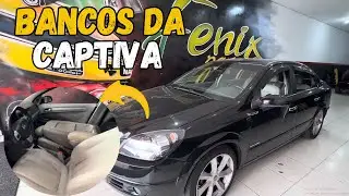 TRANSFORMA&Ccedil;&Atilde;O INCR&Iacute;VEL! 😍 VECTRA ELEGANCE GANHA BANCOS DA CAPTIVA &ndash; CONFORTO DE SUV!