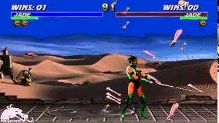 Ultimate Mortal Kombat 3 Jade Fatality - Horrific Shake