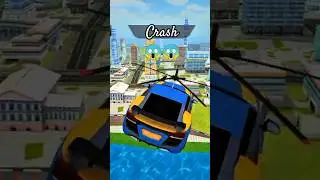 Flying Car Robot Game 🚀 | Next Level Robot Shooting Battle 😱🔥 #shorts #dualstereogaming