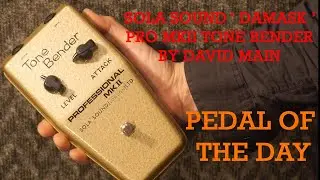 sola sound pro mkii tone bender ' damask ' by david main