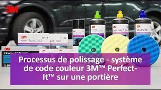 Processus de polissage - syst&egrave;me de code couleur 3M&trade;&nbsp;Perfect-It&trade; sur une porti&egrave;re - Francais, EU
